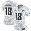 Women Atlanta Falcons #18 Kirk Cousins 2024 FUSE Arctic Camo Salute To Service Limited Football Stitched Jersey