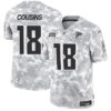 Atlanta Falcons #18 Kirk Cousins 2024 FUSE Arctic Camo Salute To Service Limited Football Stitched Jersey