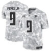 Atlanta Falcons #9 Michael Penix Jr 2024 FUSE Arctic Camo Salute To Service Limited Football Stitched Jersey