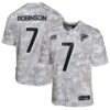 Bijan Robinson Atlanta Falcons Youth 2024 Salute To Service Game Jersey Arctic Camo