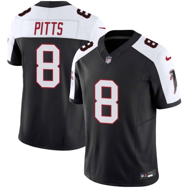 Men’s Atlanta Falcons Vapor Limited Jersey – All Stitched – Alternate – Kyle Pitts