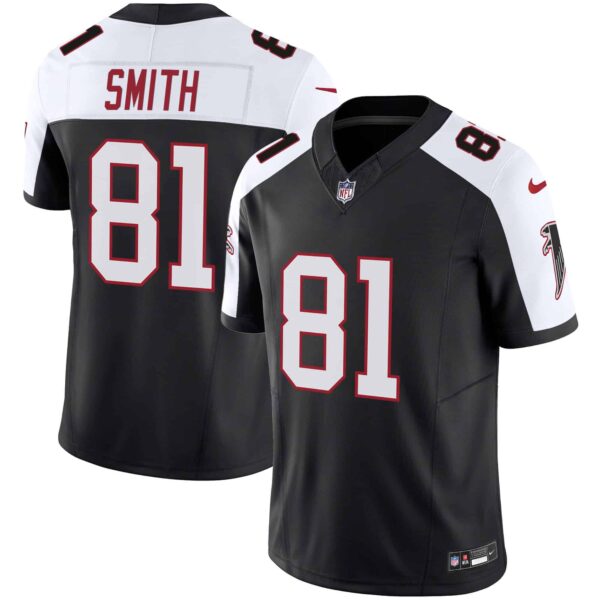 Men’s Atlanta Falcons Vapor Limited Jersey – All Stitched – Alternate – Jonnu Smith