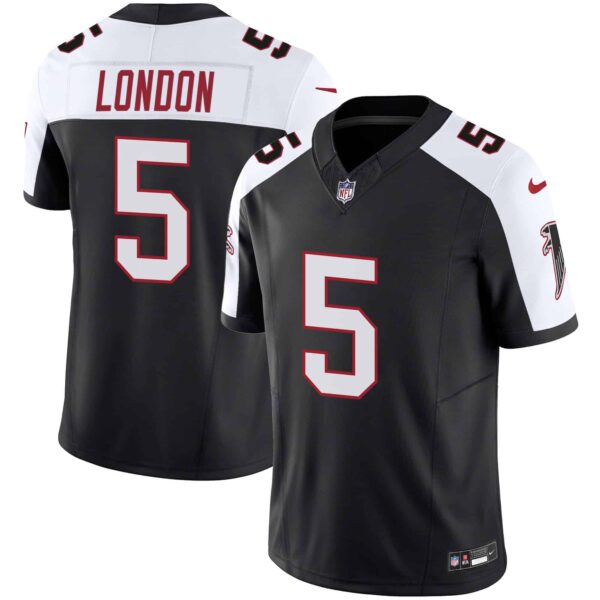 Men’s Atlanta Falcons Vapor Limited Jersey – All Stitched – Alternate – Drake London