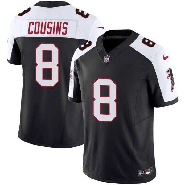 Men’s Atlanta Falcons Vapor Limited Jersey – All Stitched – Alternate – Kirk Cousins