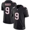 Men’s Atlanta Falcons Vapor Limited Jersey – All Stitched – Black – Desmond Ridder