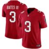 Men’s Atlanta Falcons Vapor Limited Jersey – All Stitched – Red – Jessie Bates III