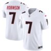 Men’s Atlanta Falcons Vapor Limited Jersey – All Stitched – White – Bijan Robinson