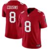 Men’s Atlanta Falcons Vapor Limited Jersey – All Stitched – Red – Kirk Cousins
