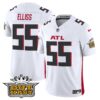 Outkast x Atlanta Falcons 2024 Vapor Limited Jersey – All Stitched – White – Kaden Elliss Jersey