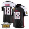 Outkast x Atlanta Falcons 2024 Vapor Limited Jersey – All Stitched – Black Alternate – Kirk Cousins Jersey