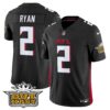 Outkast x Atlanta Falcons 2024 Vapor Limited Jersey – All Stitched – Black – Matt Ryan Jersey