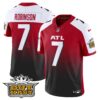 Outkast x Atlanta Falcons 2024 Vapor Limited Jersey – All Stitched – Red Alternate – Bijan Robinson Jersey