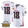 Outkast x Atlanta Falcons 2024 Vapor Limited Jersey – All Stitched – White – Kirk Cousins Jersey