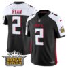 Outkast x Atlanta Falcons 2024 Vapor Limited Jersey – All Stitched – Black Alternate – Matt Ryan Jersey