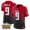 Outkast x Atlanta Falcons 2024 Vapor Limited Jersey – All Stitched – Red – Michael Penix Jr. Jersey