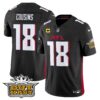 Outkast x Atlanta Falcons 2024 Vapor Limited Jersey – All Stitched – Black – Kirk Cousins Jersey