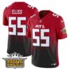 Outkast x Atlanta Falcons 2024 Vapor Limited Jersey – All Stitched – Red – Kaden Elliss Jersey