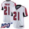 Nike Falcons #21 Desmond Trufant White Men’s Stitched NFL 100th Season Vapor Limited Jersey