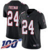 Nike Falcons #24 Devonta Freeman Black Alternate Men’s Stitched NFL 100th Season Vapor Limited Jersey