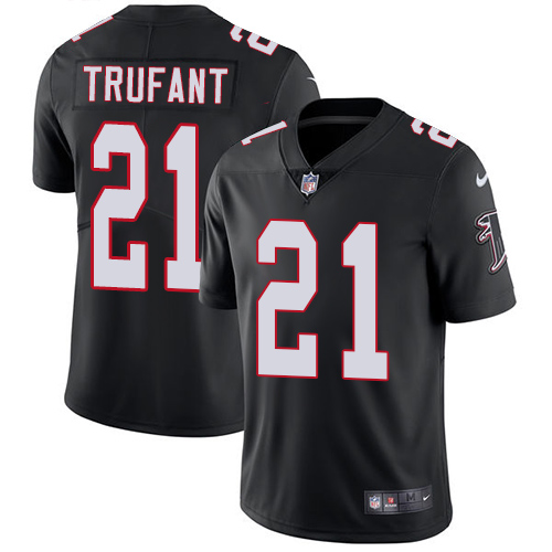 Nike Atlanta Falcons #21 Desmond Trufant Black Alternate Men’s Stitched NFL Vapor Untouchable Limited Jersey