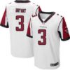 Men’s Atlanta Falcons #3 Matt Bryant White Road NFL Nike Elite Jersey