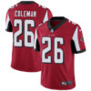Nike Atlanta Falcons #26 Tevin Coleman Red Team Color Men’s Stitched NFL Vapor Untouchable Limited Jersey