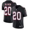 Nike Falcons #20 Isaiah Oliver Black Alternate Men’s Stitched NFL Vapor Untouchable Limited Jersey