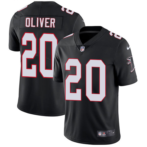 Nike Falcons #20 Isaiah Oliver Black Alternate Men’s Stitched NFL Vapor Untouchable Limited Jersey