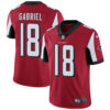 Nike Atlanta Falcons #18 Taylor Gabriel Red Team Color Men’s Stitched NFL Vapor Untouchable Limited Jersey