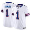 Buffalo Bills #1 Curtis Samuel White 2024 FUSE Vapor Untouchable Limited Jersey