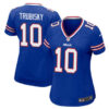 Buffalo Bills #10 Mitch Trubisky Team Alternate Jersey – Royal