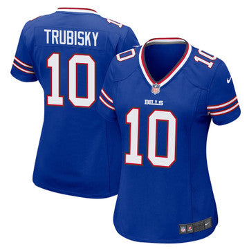 Buffalo Bills #10 Mitch Trubisky Team Alternate Jersey – Royal