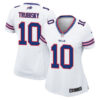 Buffalo Bills #10 Mitch Trubisky Team Alternate Jersey – White