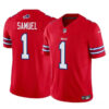 Buffalo Bills #1 Curtis Samuel Red 2024 FUSE Vapor Untouchable Limited Stitched Jersey
