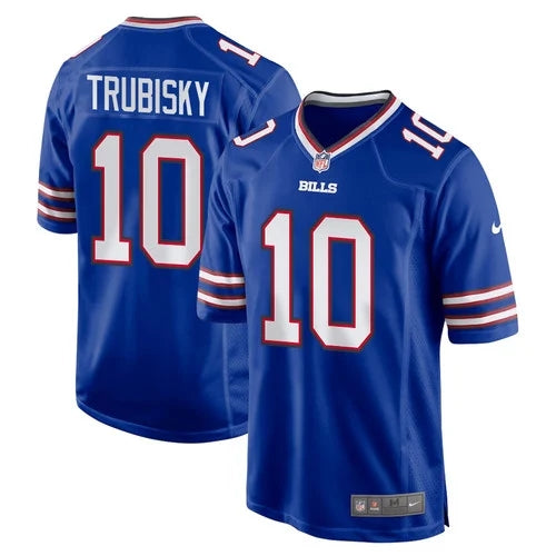 Buffalo Bills #10 Mitch Trubisky Team Game Men Jersey – Royal