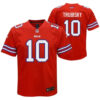 Buffalo Bills #10 Mitch Trubisky Team Alternate Jersey – Red 1