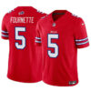 Buffalo Bills #5 Leonard Fournette Red Vapor Untouchable Limited Stitched Jersey