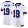 Buffalo Bills #19 KJ Hamler White 2024 FUSE Vapor Untouchable Limited Stitched Jersey