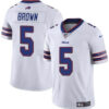 Buffalo Bills #5 Anthony Brown White 2024 Vapor Untouchable Limited Jersey