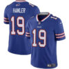 Buffalo Bills #19 KJ Hamler Blue Vapor Untouchable Limited Stitched Jersey