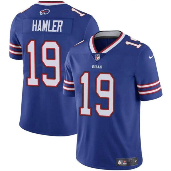 Buffalo Bills #19 KJ Hamler Blue Vapor Untouchable Limited Stitched Jersey