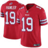 Buffalo Bills #19 KJ Hamler Red Vapor Untouchable Limited Stitched Jersey