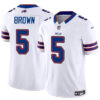Buffalo Bills #5 Anthony Brown White 2024 FUSE Vapor Untouchable Jersey