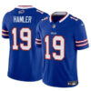 Buffalo Bills #19 KJ Hamler Blue 2024 FUSE Vapor Untouchable Limited Stitched Jersey