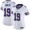 Buffalo Bills #19 KJ Hamler White Vapor Stitched Football Jersey