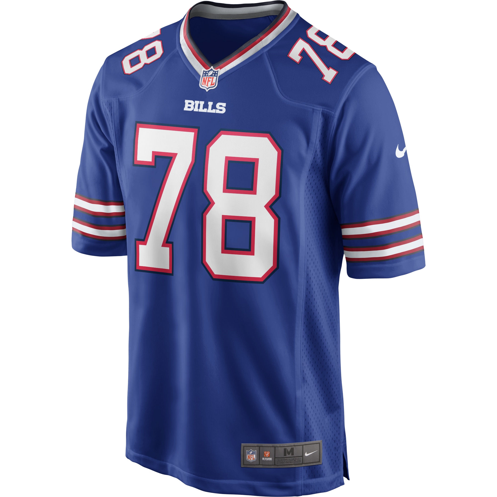 Bruce Smith Buffalo Bills Nike Game Retired Player Jersey Royal - Image 2