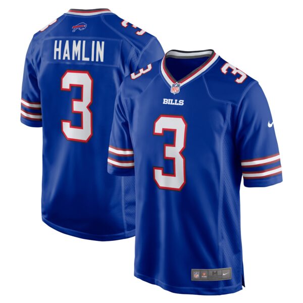 Damar Hamlin Buffalo Bills Nike Game Jersey Royal