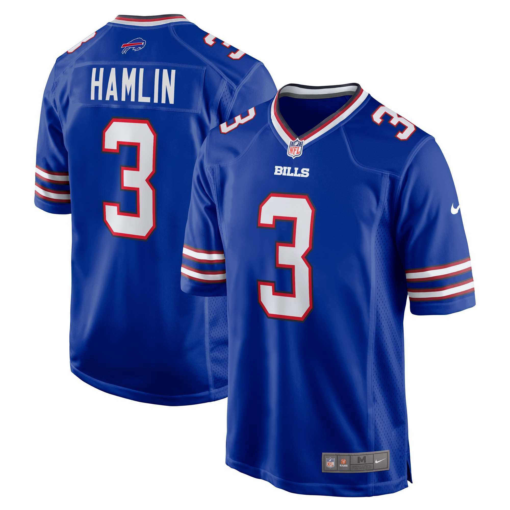 Damar Hamlin Buffalo Bills Nike Game Jersey Royal