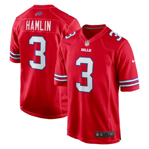 Damar Hamlin Buffalo Bills Nike Alternate Game Jersey Red