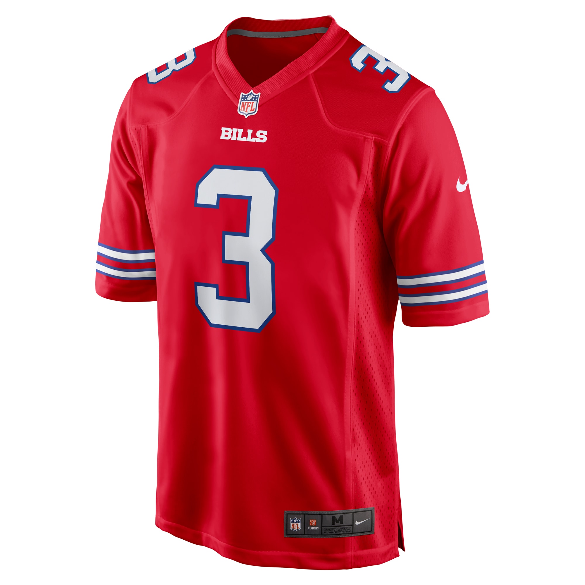 Damar Hamlin Buffalo Bills Nike Alternate Game Jersey Red - Image 2
